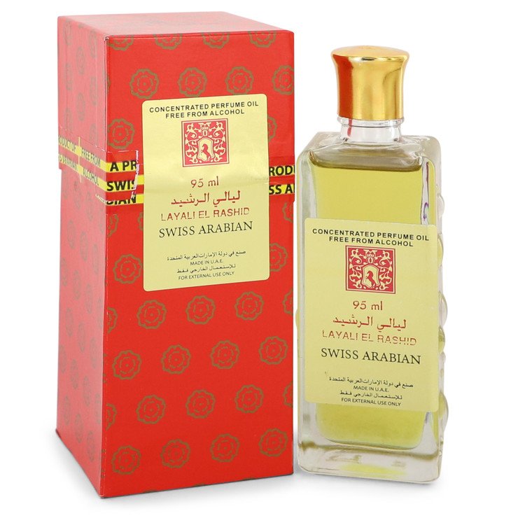 Layali El Rashid Concentrated Perfume Oil Free From Alcohol (Unisex) By Swiss Arabian For Women