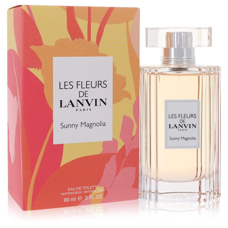 Les Fleurs De Lanvin Sunny Magnolia Eau De Toilette Spray By Lanvin For Women