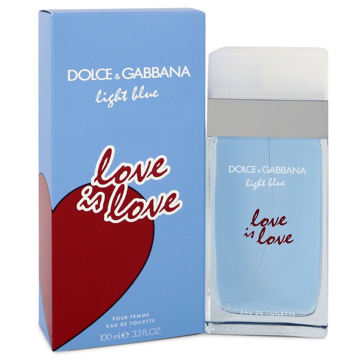 Light Blue Love Is Love Eau De Toilette Spray By Dolce & Gabbana For Women