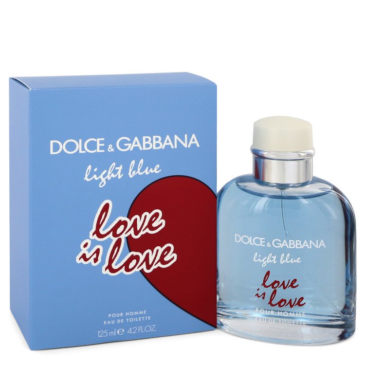 Light Blue Love Is Love Eau De Toilette Spray By Dolce & Gabbana For Men