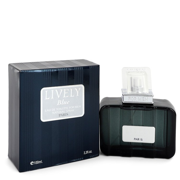 Lively Blue Eau De Toilette Spray By Parfums Lively For Men