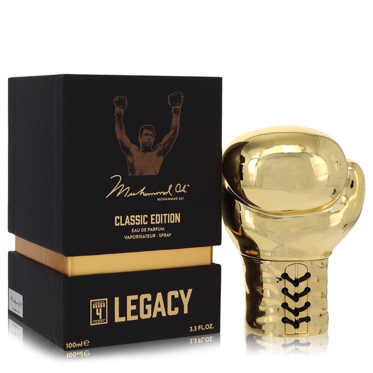 Muhammad Ali Legacy Round 4 Eau De Parfum Spray (Classic Edition) By Muhammad Ali For Men