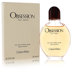 Obsession Eau De Toilette Spray By Calvin Klein For Men