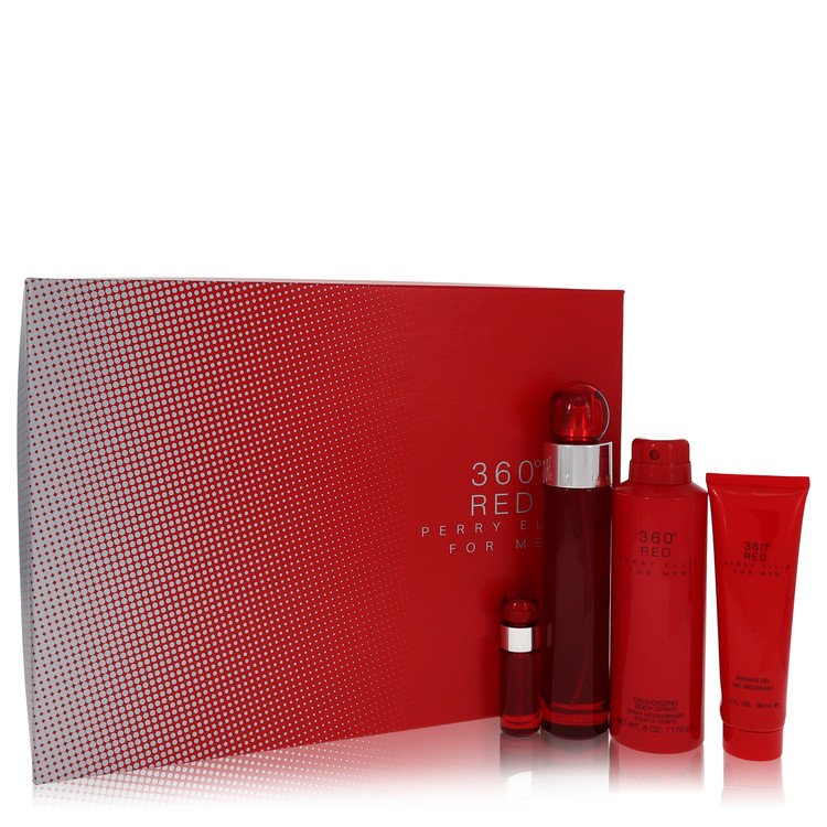 Perry Ellis 360 Red Gift Set By Perry Ellis For Men