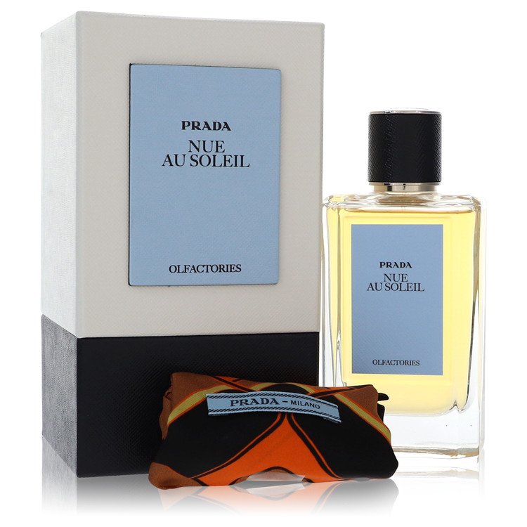 Prada Olfactories Nue Au Soleil Eau De Parfum Spray with Free Gift Pouch By Prada For Men