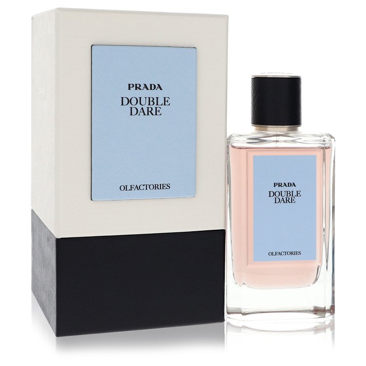 Prada Olfactories Double Dare Eau De Parfum Spray with Gift Pouch (Unisex) By Prada For Men