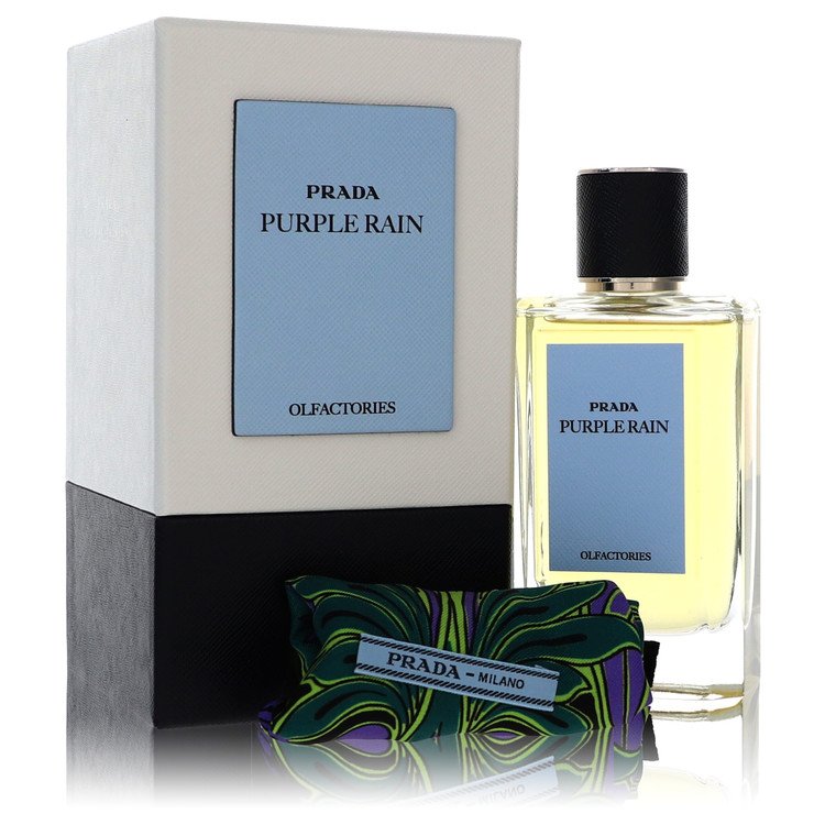 Prada Olfactories Purple Rain Eau De Parfum Spray with Gift Pouch (Unisex) By Prada For Men