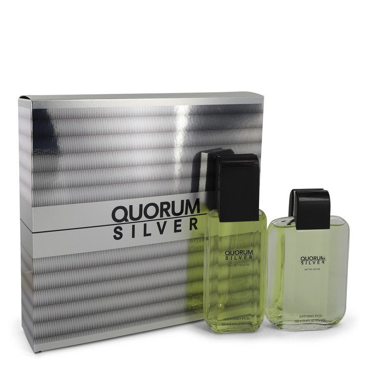 Quorum Silver Gift Set By Puig For Men