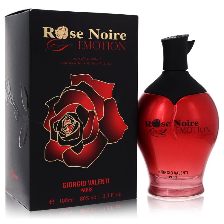 Rose Noire Emotion Eau De Parfum Spray By Giorgio Valenti For Women