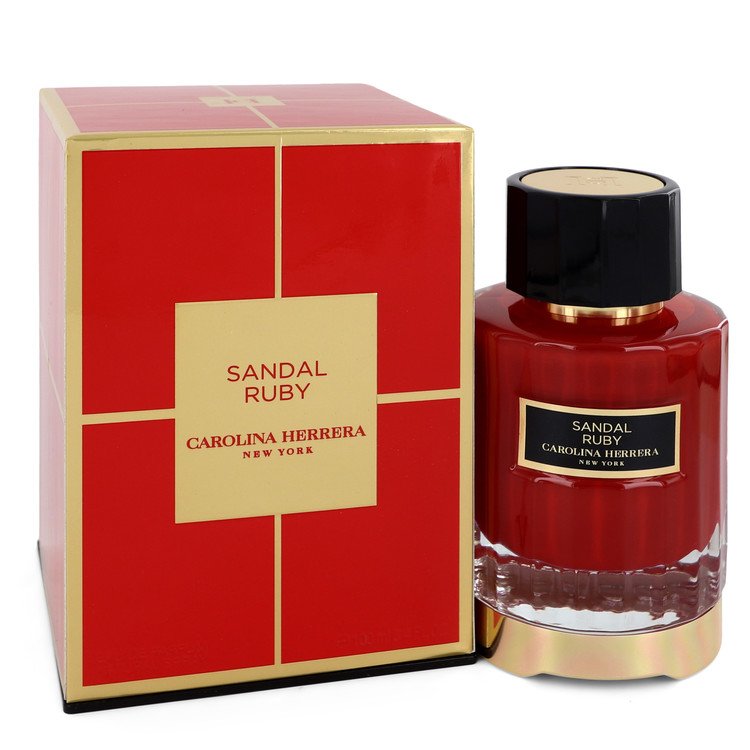 Sandal Ruby Eau De Parfum Spray (Unisex) By Carolina Herrera For Women