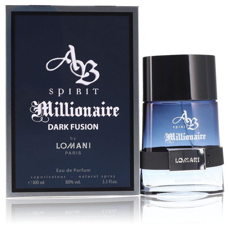 Spirit Millionaire Dark Fusion Eau De Parfum Spray By Lomani For Men