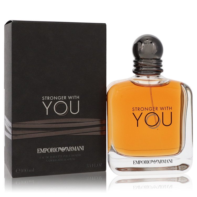 Stronger With You Eau De Toilette Spray By Giorgio Armani For Men