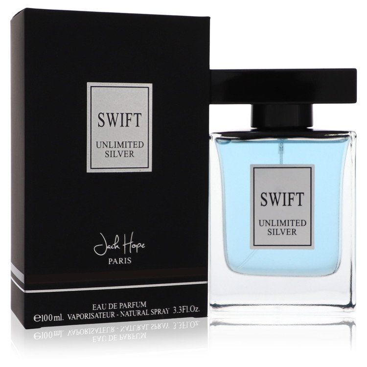 Swift Unlimited Silver Eau De Parfum Spray By Jack Hope For Men