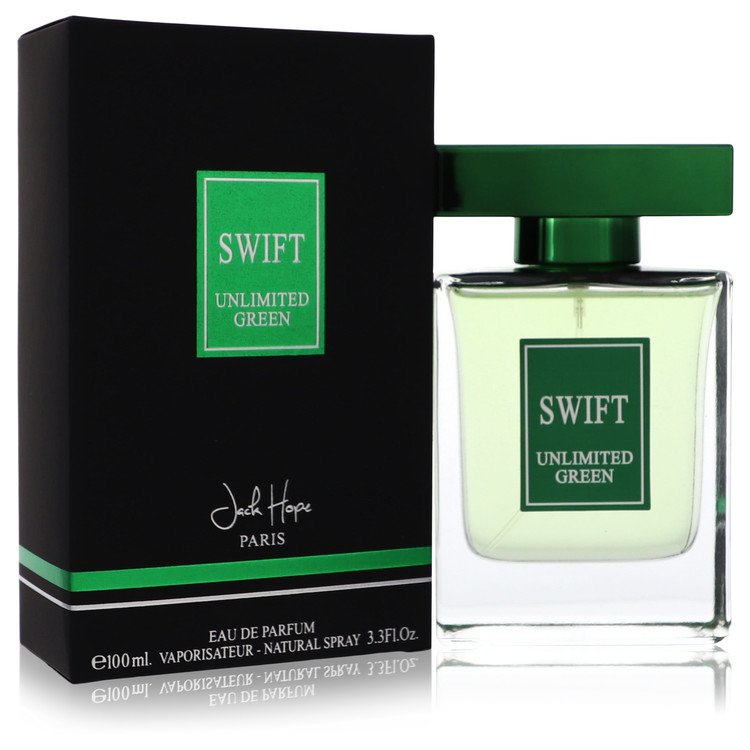 Swift Unlimited Green Eau De Parfum Spray By Jack Hope For Men