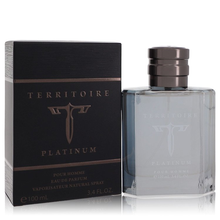 Territoire Platinum Eau De Parfum Spray By YZY Perfume For Men