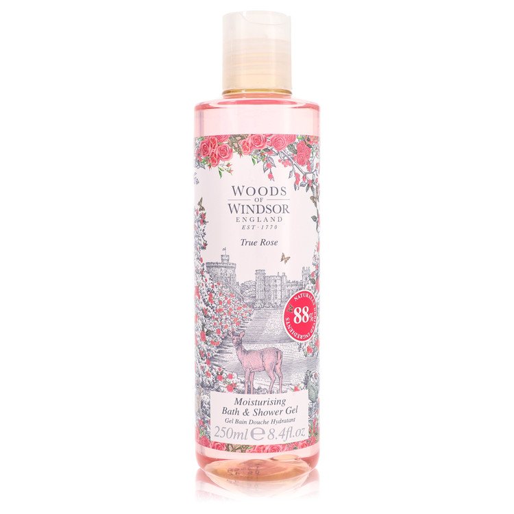 True Rose Shower Gel By Woods of Windsor For Women