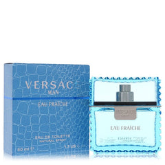 Versace Man Eau Fraiche Eau De Toilette Spray (Blue) By Versace For Men