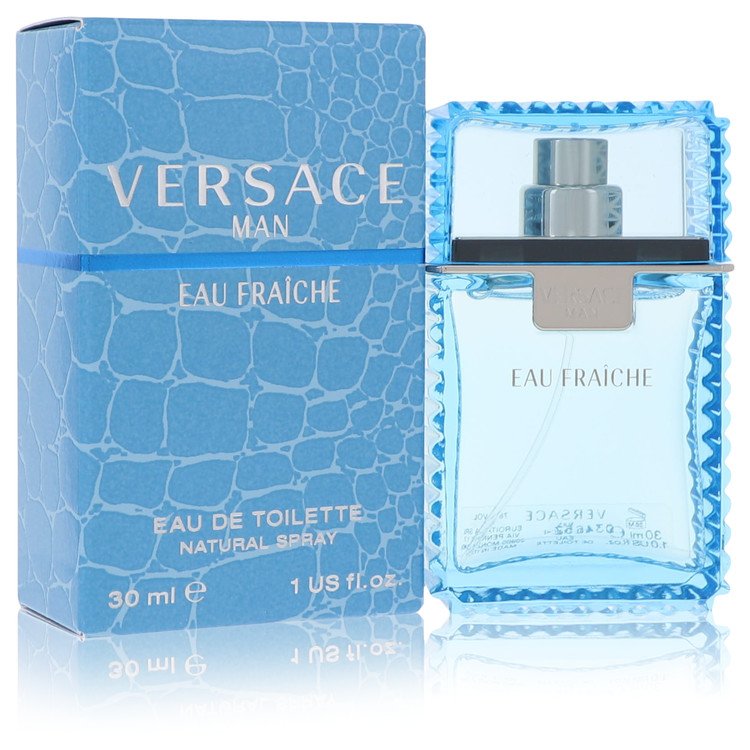 Versace Man Eau Fraiche Eau De Toilette Spray (Blue) By Versace For Men