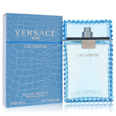 Versace Man Eau Fraiche Eau De Toilette Spray (Blue) By Versace For Men