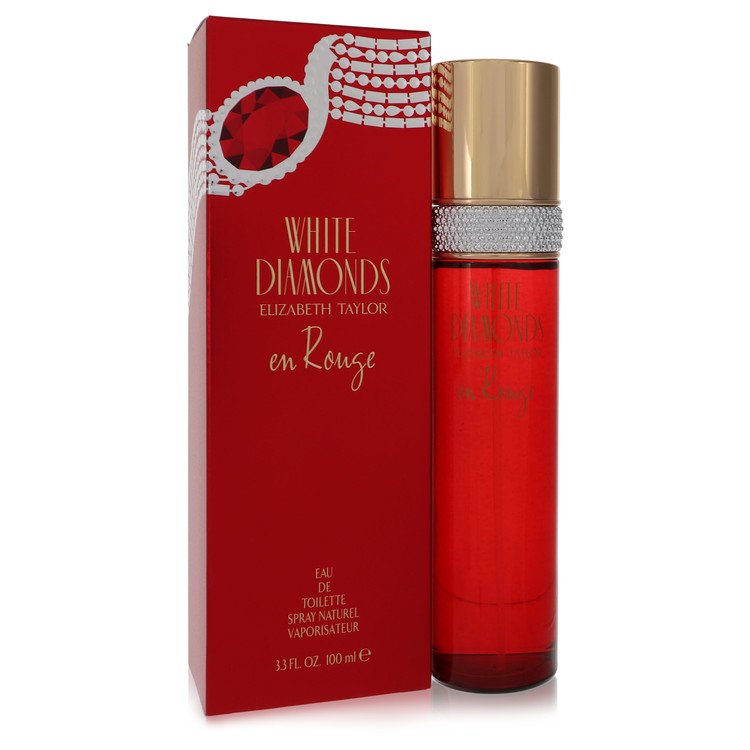 White Diamonds En Rouge Eau De Toilette Spray By Elizabeth Taylor For Women