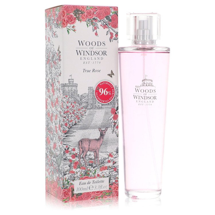 True Rose Eau De Toilette Spray By Woods of Windsor For Women