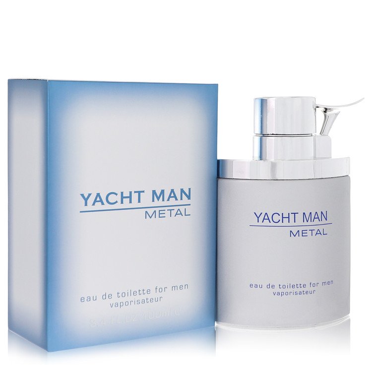 Yacht Man Metal Eau De Toilette Spray By Myrurgia For Men