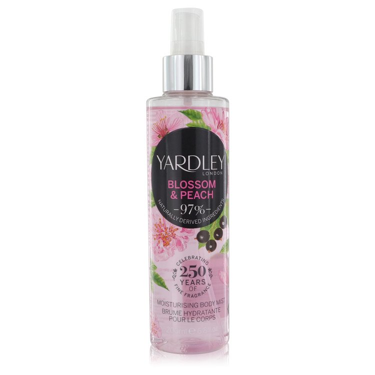 Yardley Blossom & Peach Moisturizing Body Mist By Yardley London For Women