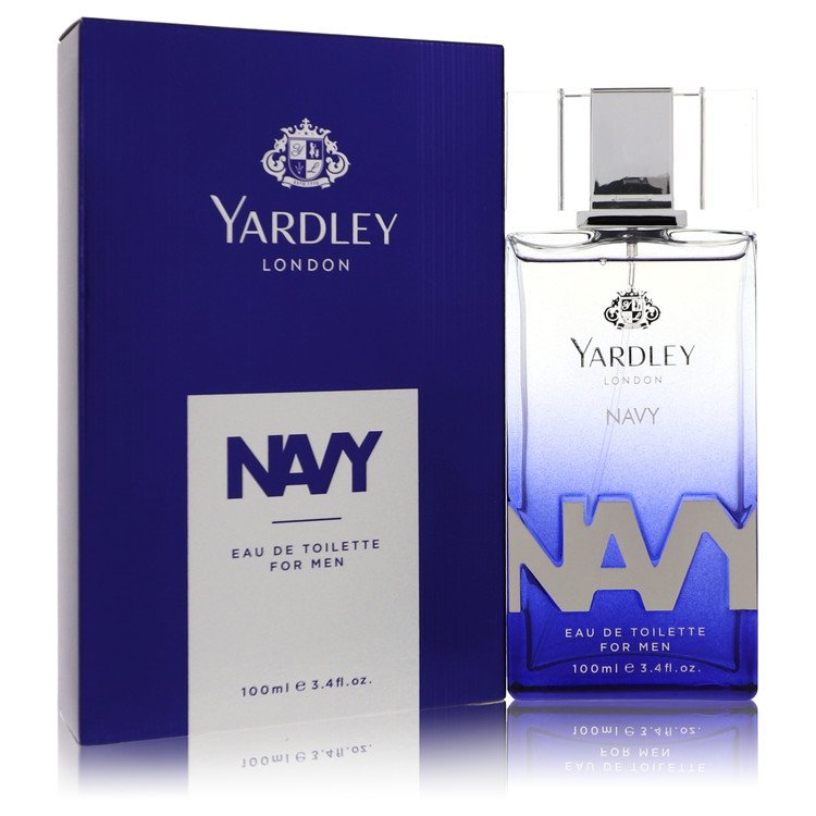 Yardley Navy Eau De Toilette Spray By Yardley London For Men