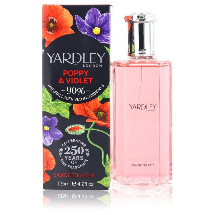 Yardley Poppy & Violet Eau De Toilette Spray By Yardley London For Women