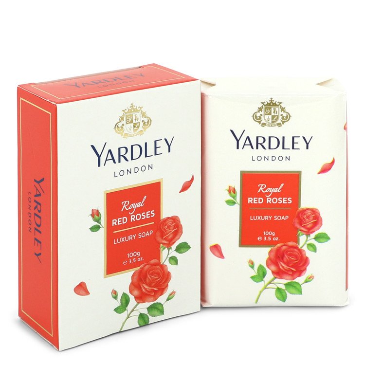 Yardley London Soaps Royal Red Roses Luxury Soap By Yardley London For Women