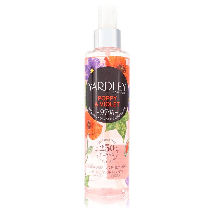 Yardley Poppy & Violet Body Mist By Yardley London For Women