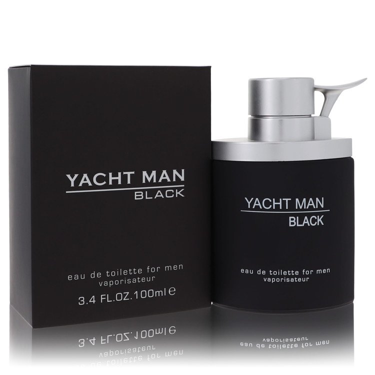 Yacht Man Black Eau De Toilette Spray By Myrurgia For Men